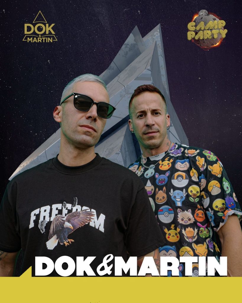 Cartel de Dok & Martin para Camp Party 2026