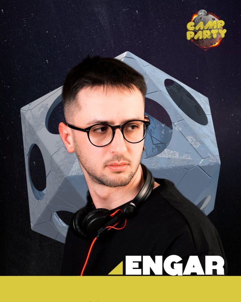 Cartel de Engar para Camp Party 2026