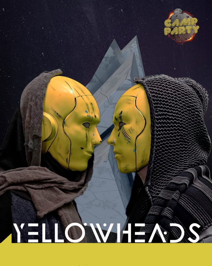 Cartel de Yellowheads para Camp Party 2026